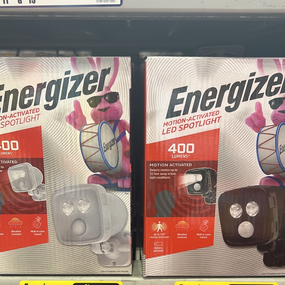 Energizer Motion-Activated LED Spotlight